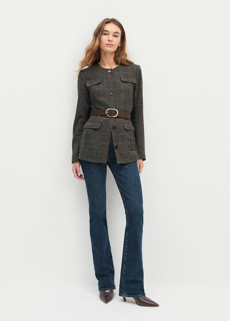 mocha plaid