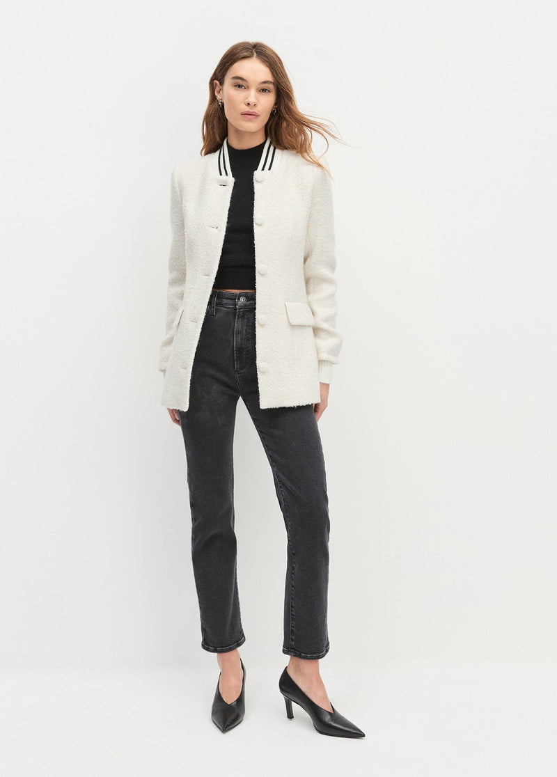 ivory boucle