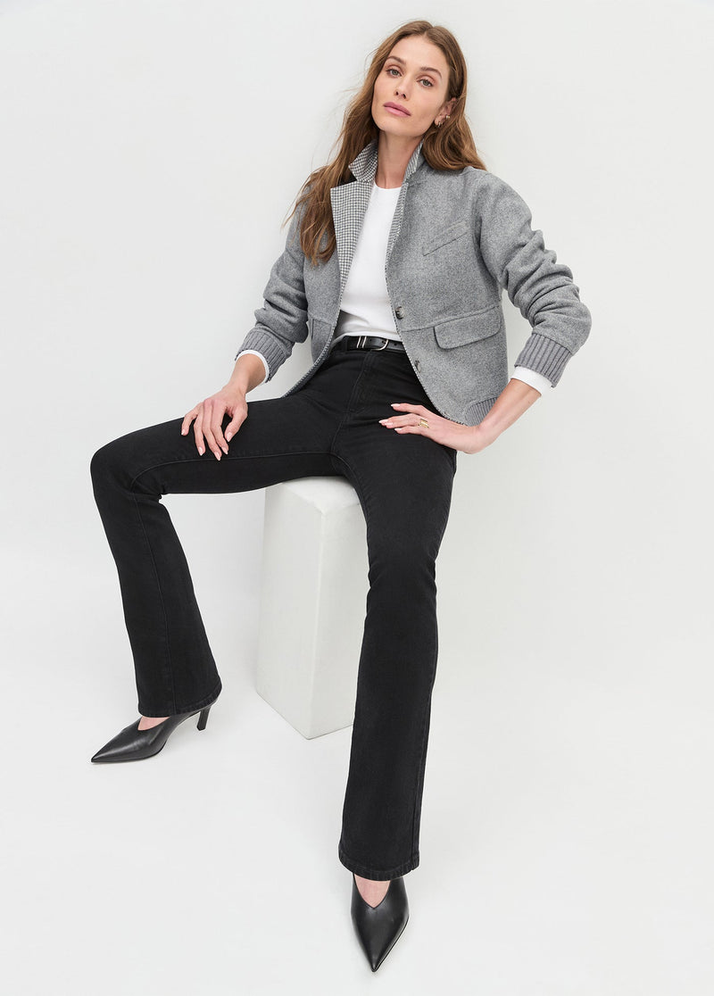 grey houndstooth