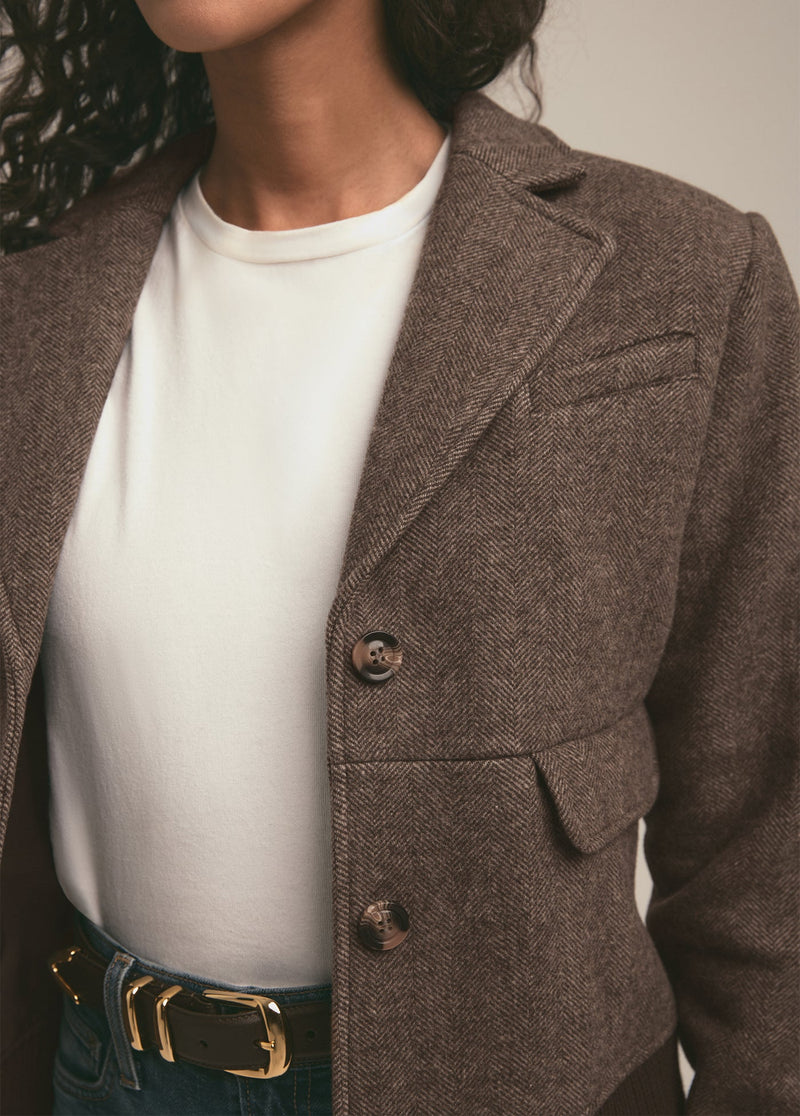 chocolate herringbone