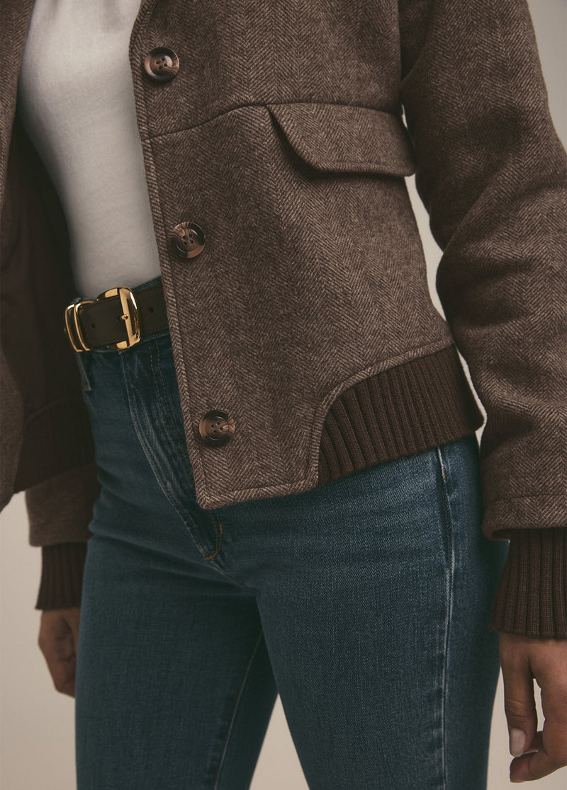chocolate herringbone