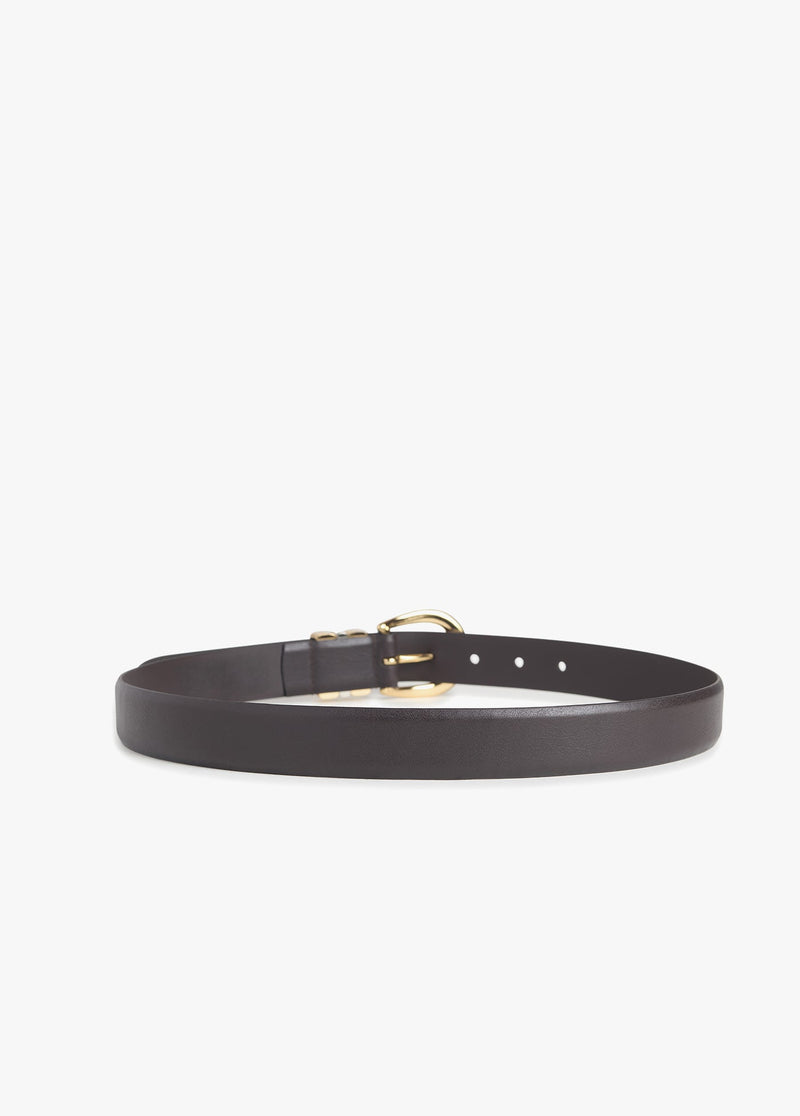 dark brown polished gold