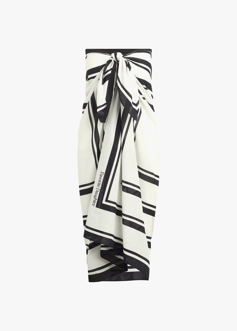 black white