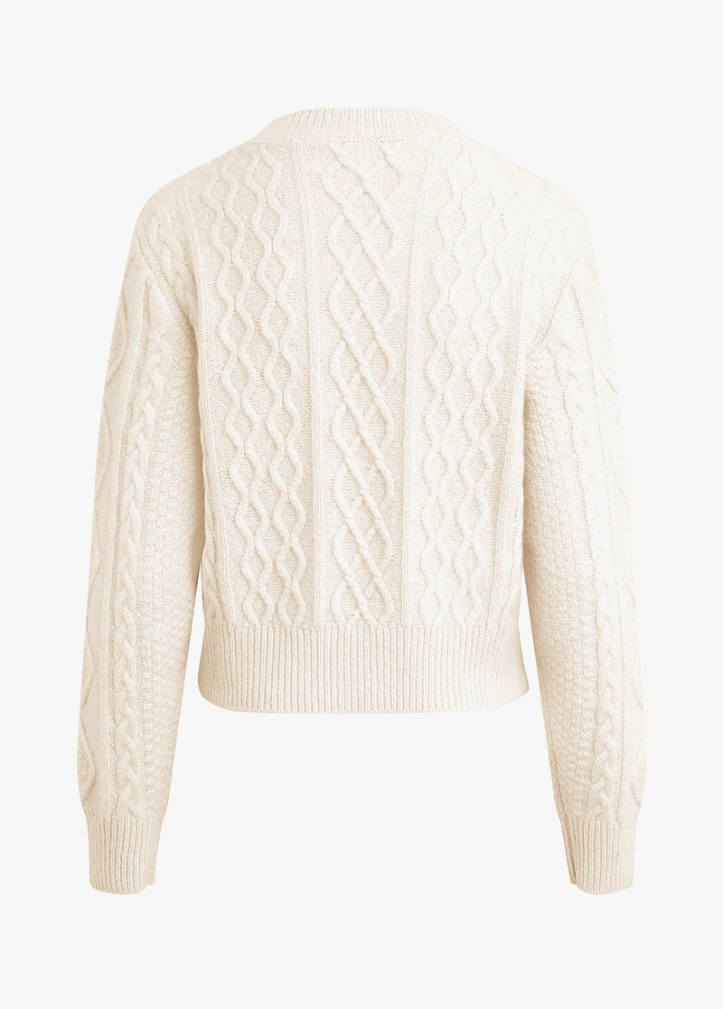 white froth