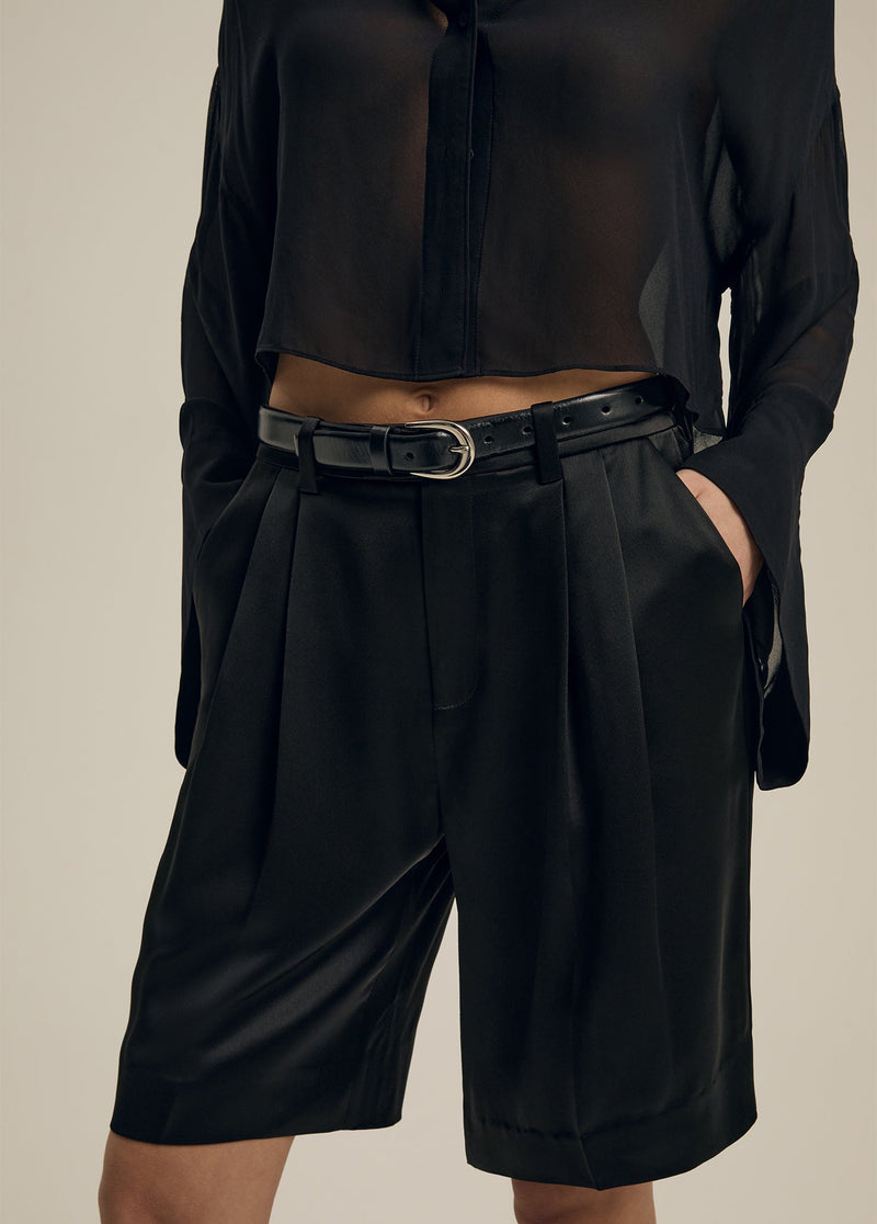black satin