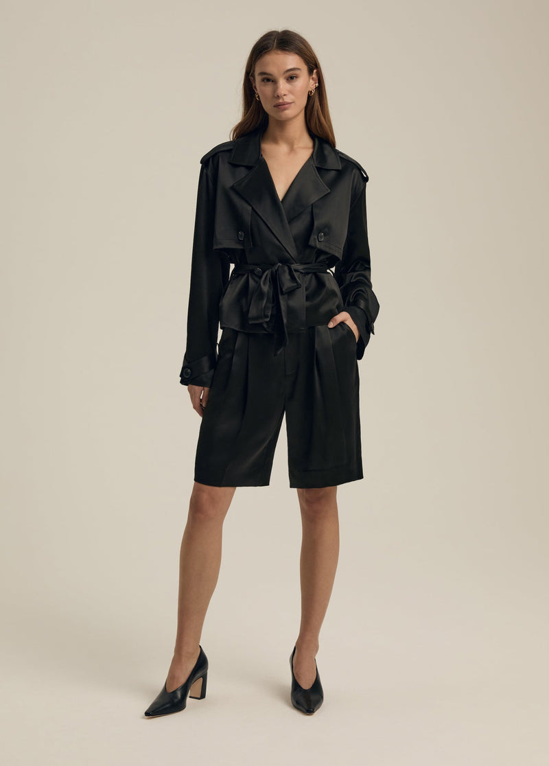 black satin