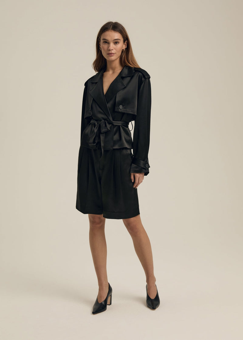 black satin