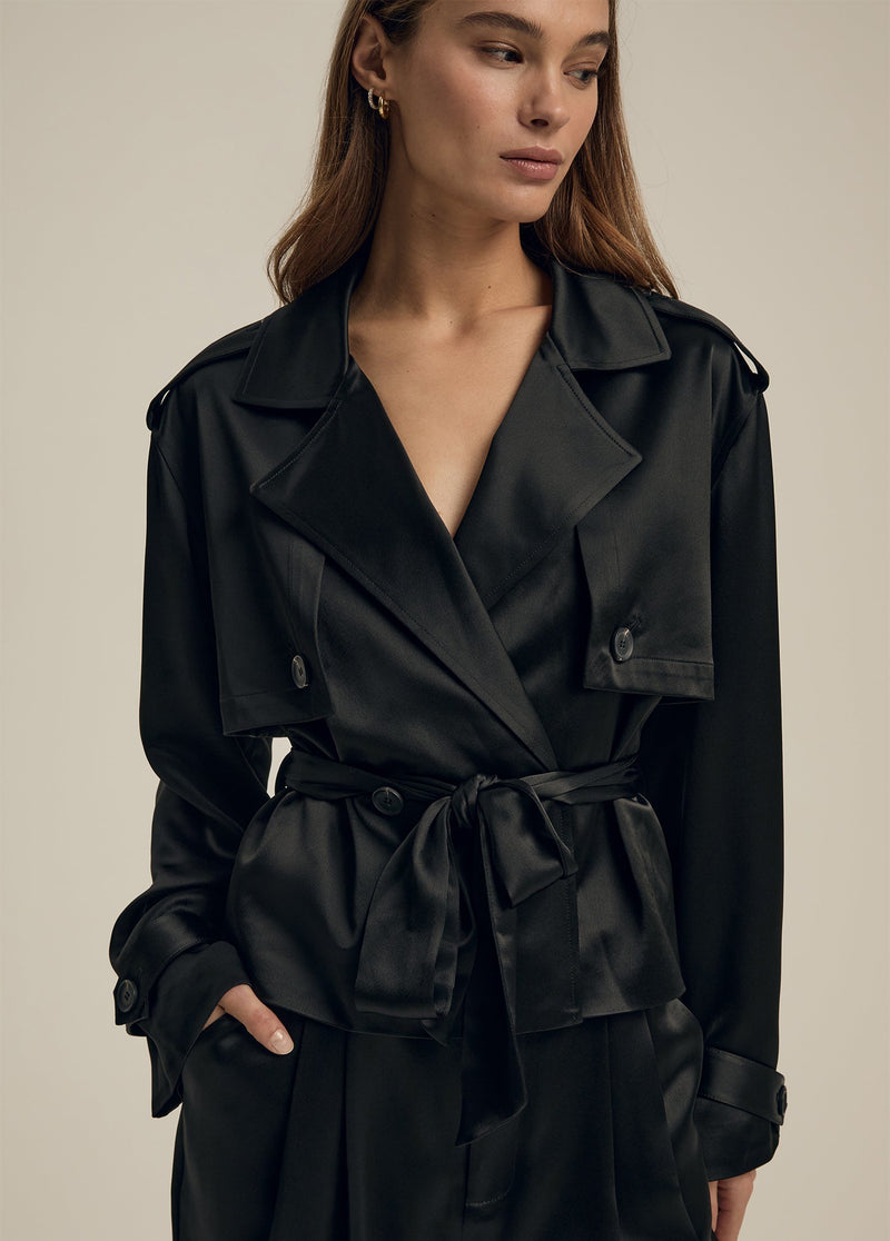 black satin
