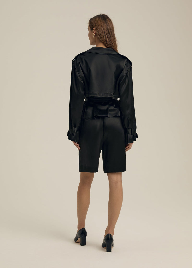black satin
