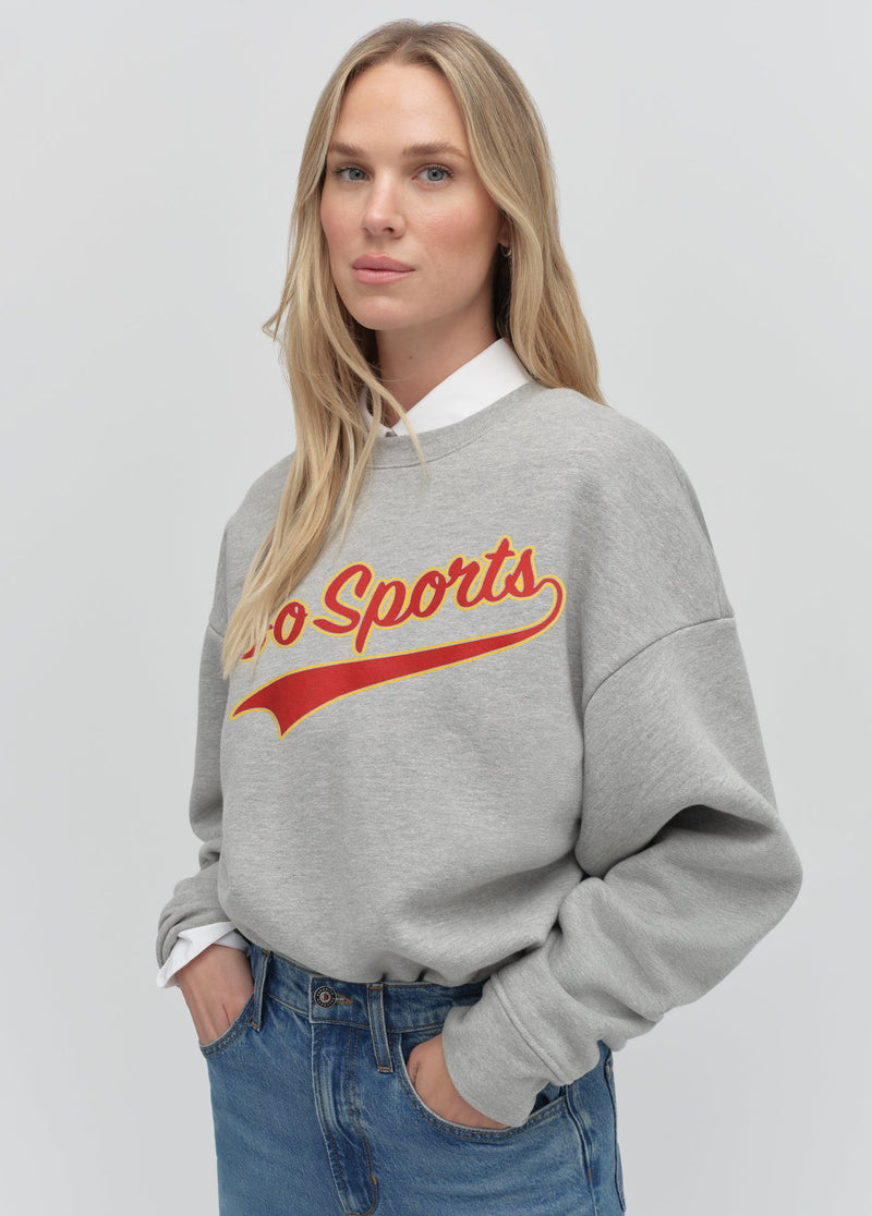 heather grey red