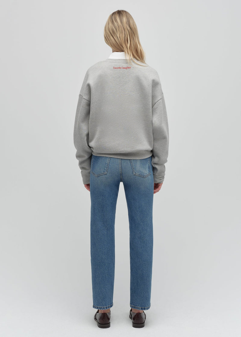 heather grey red