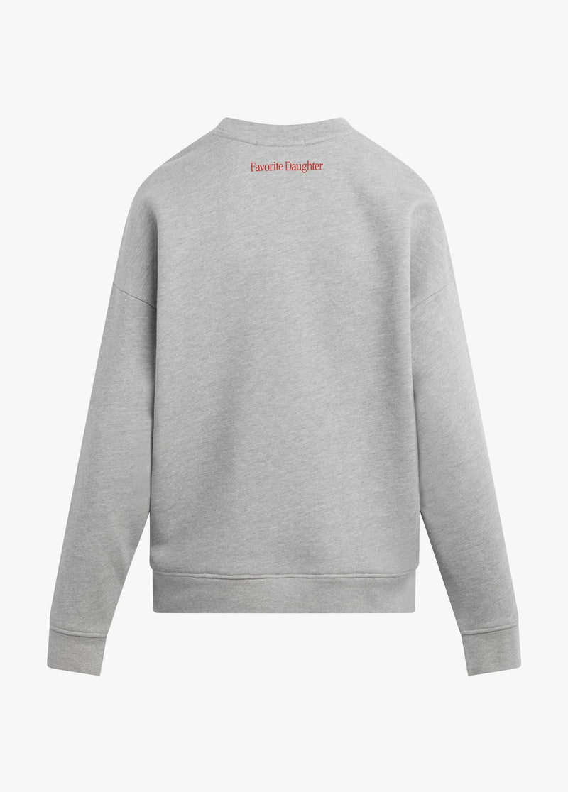 heather grey red