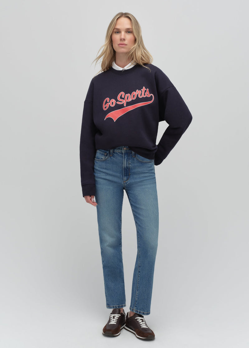 navy red white