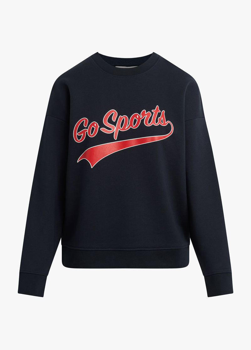 navy red white