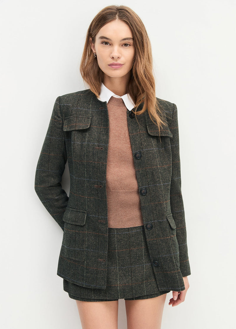 mocha plaid