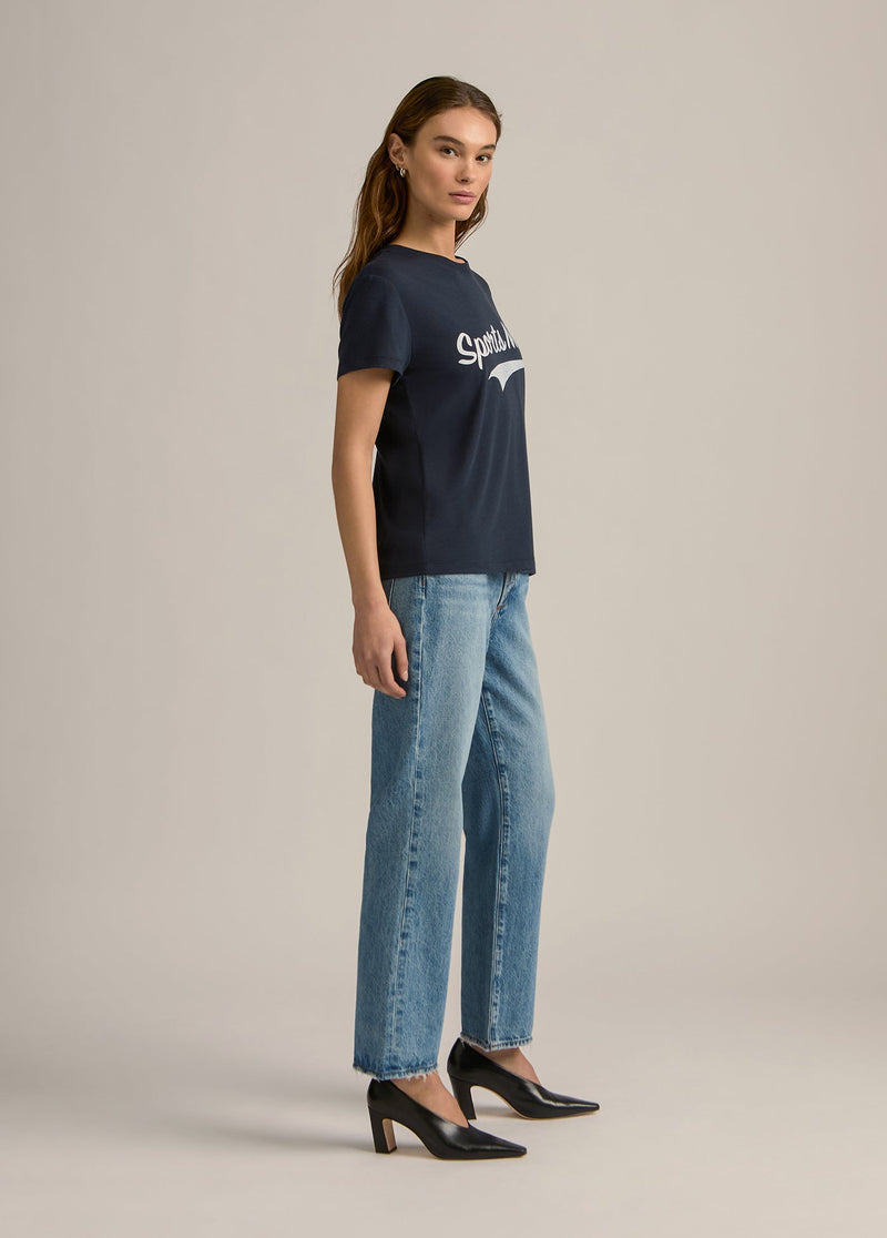 navy white