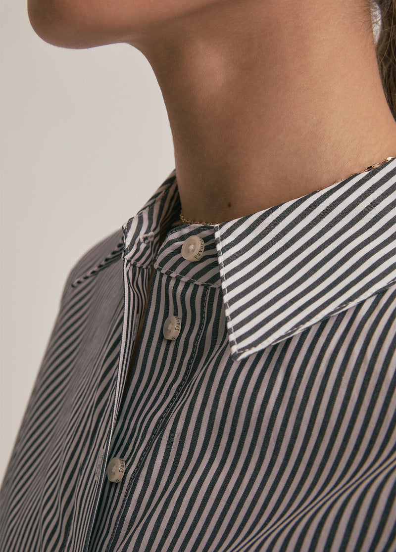 dark charcoal stripe
