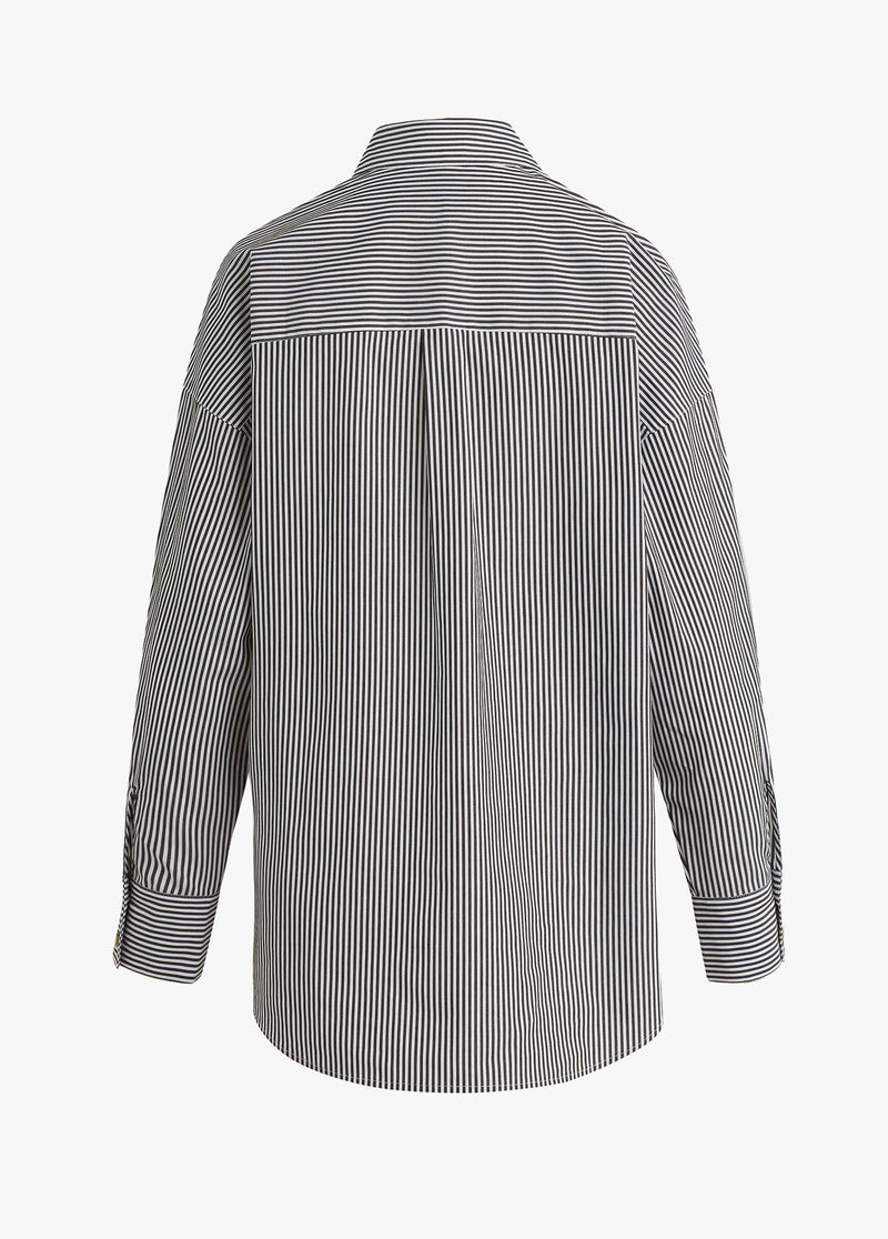 dark charcoal stripe