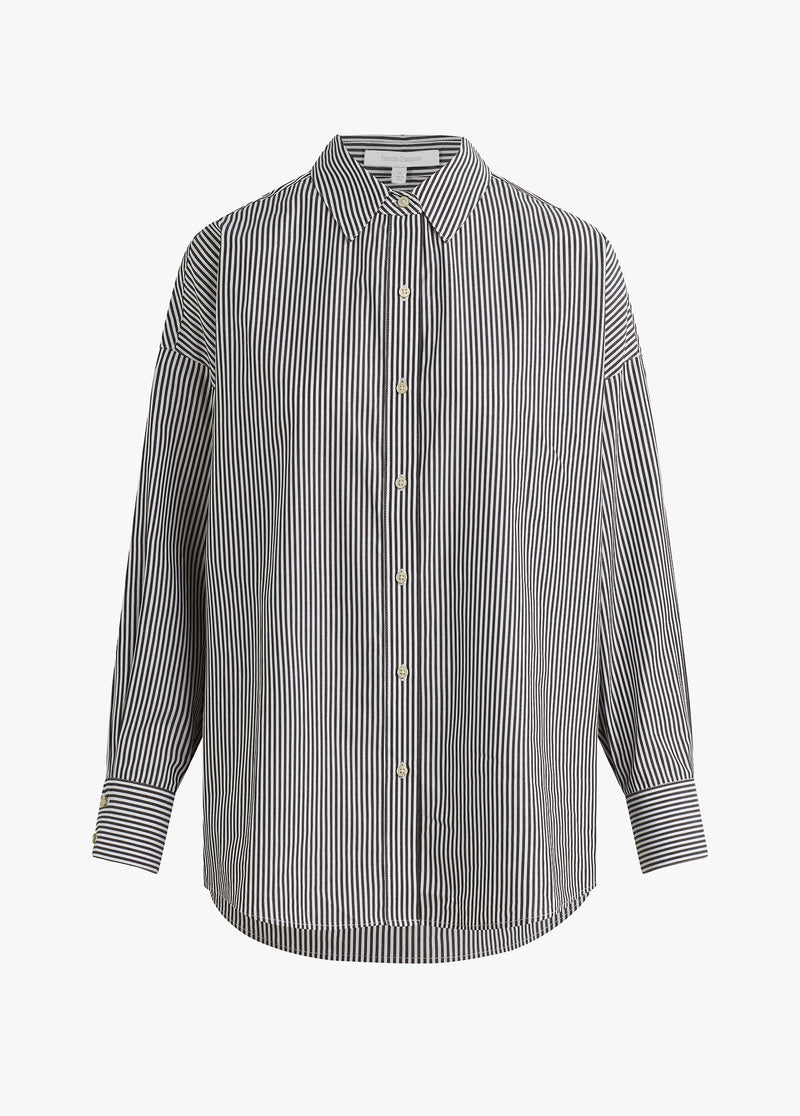 dark charcoal stripe