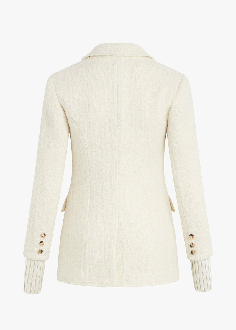 white boucle