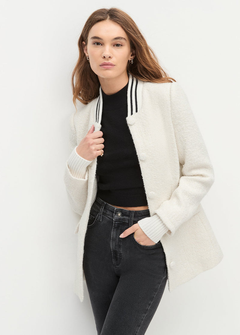 ivory boucle