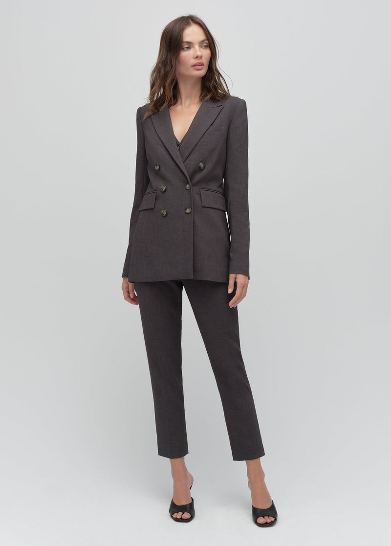 grey suiting