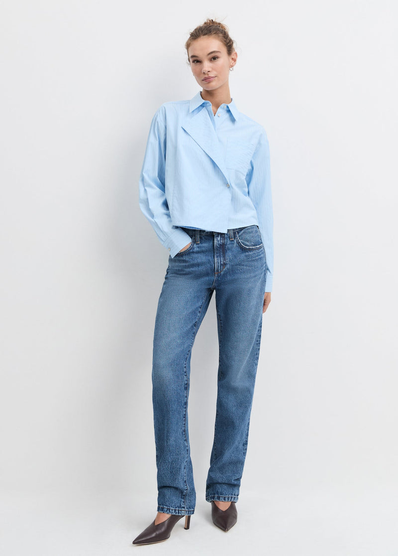 light blue stripe
