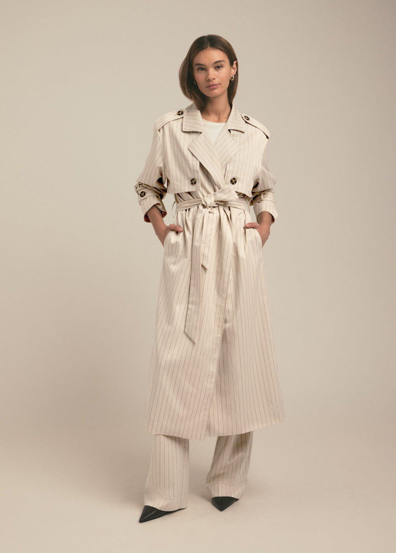 warm sand pinstripe