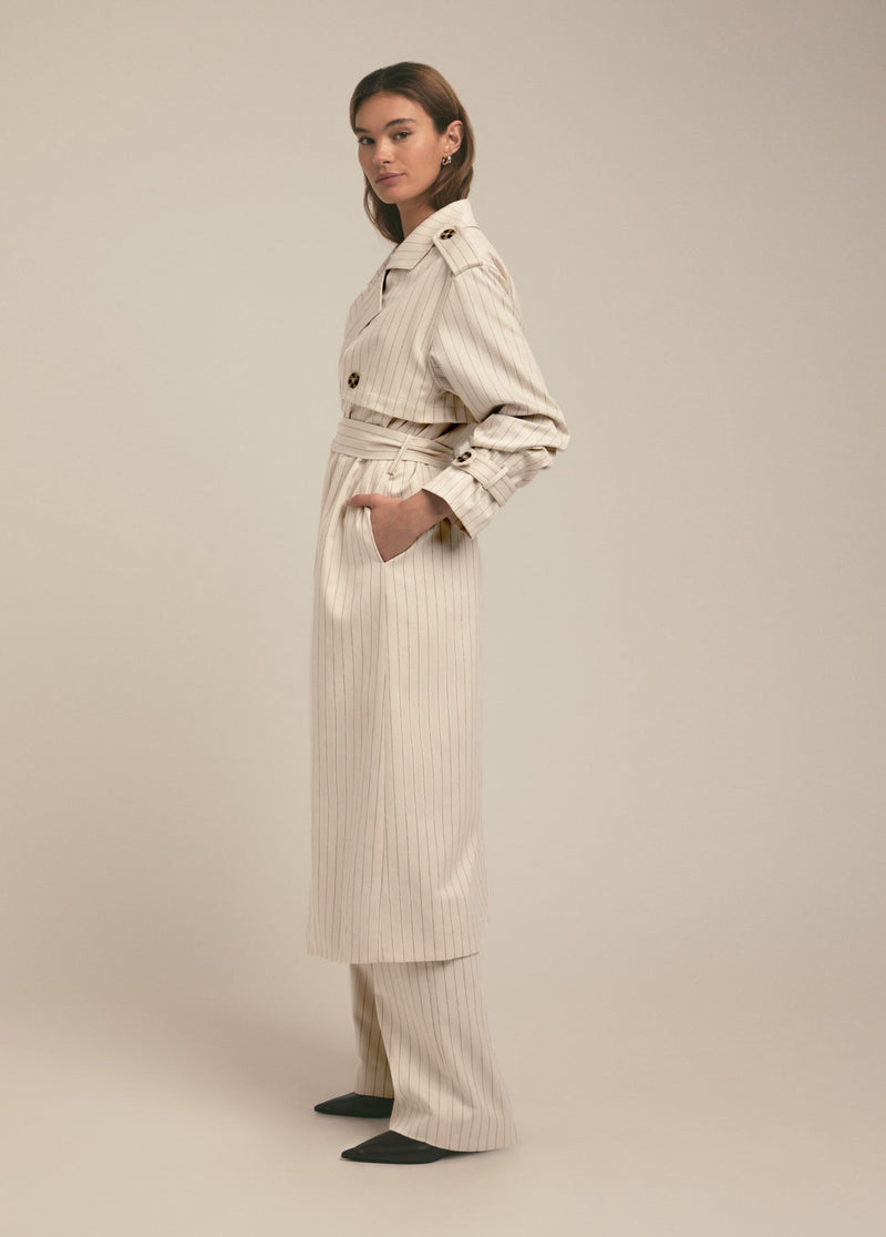 warm sand pinstripe