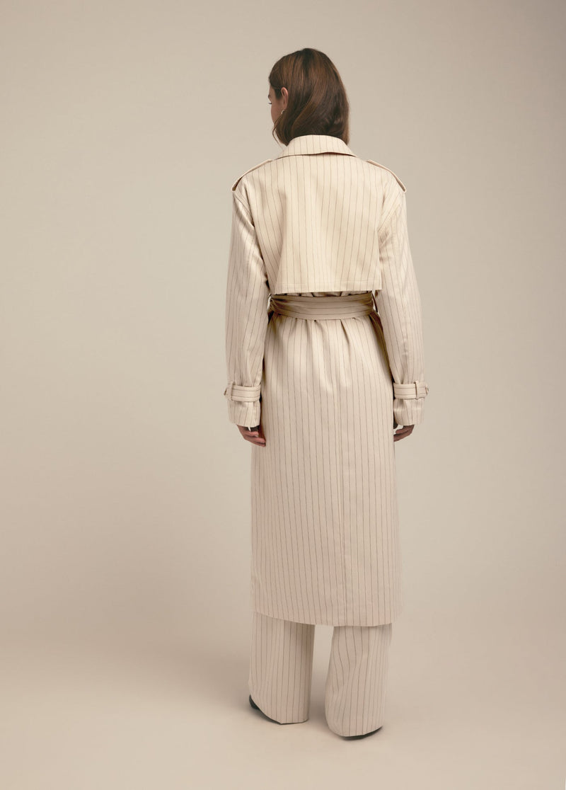 warm sand pinstripe