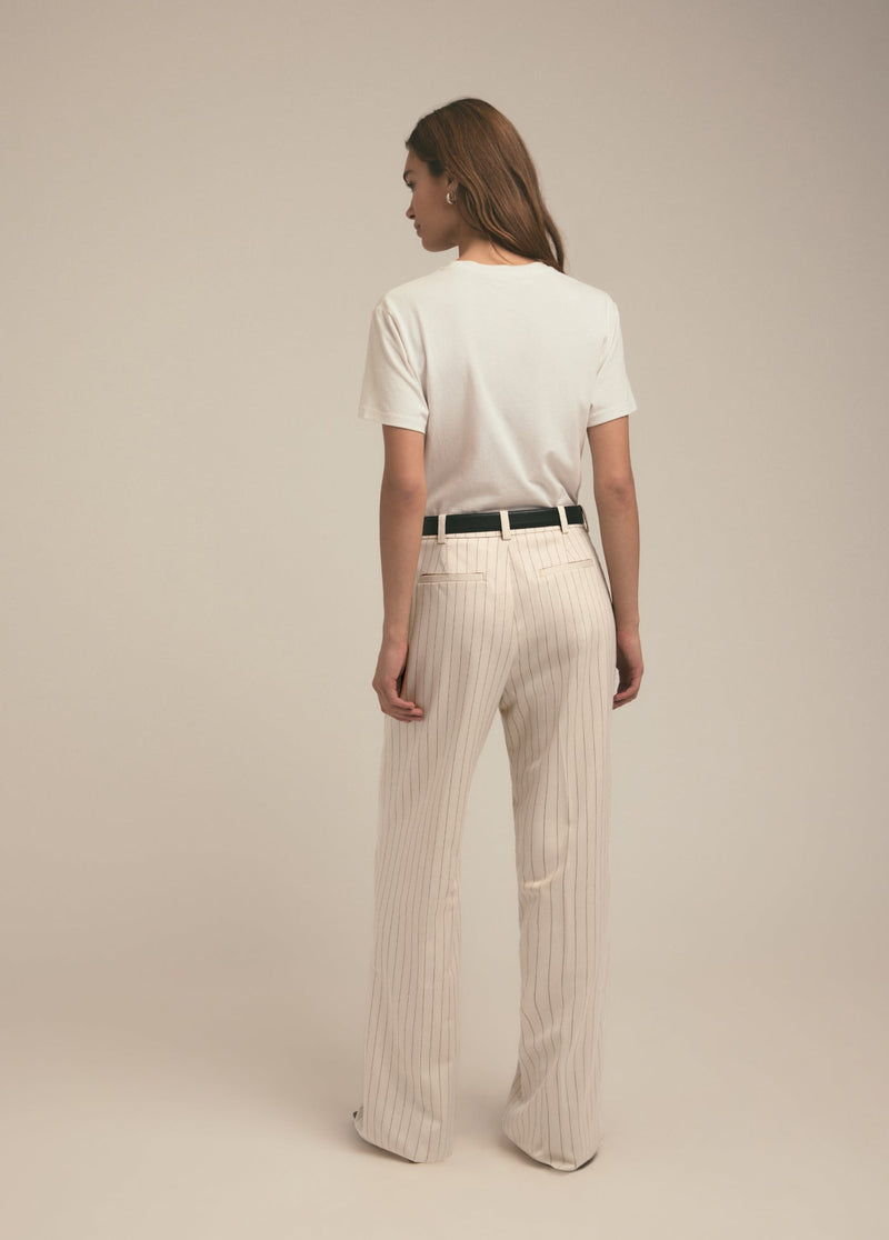 warm sand pinstripe