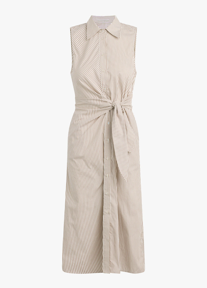 soft taupe stripe