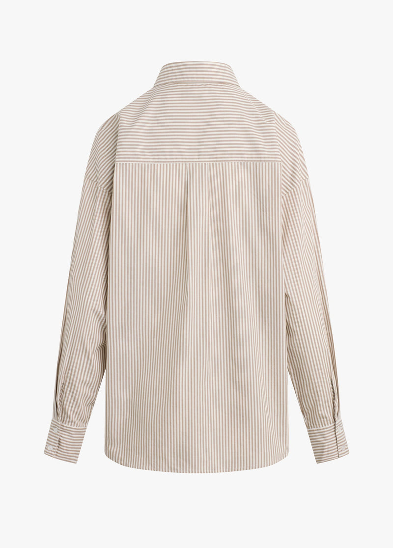 soft taupe stripe