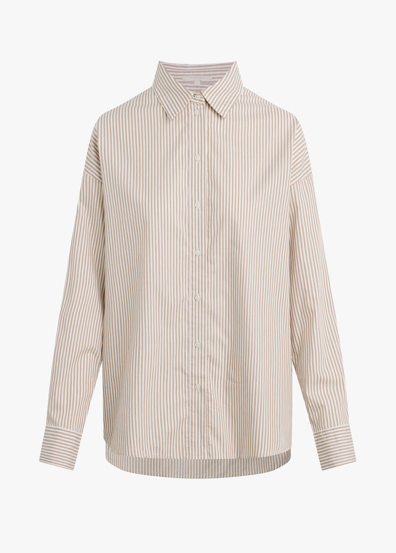 soft taupe stripe