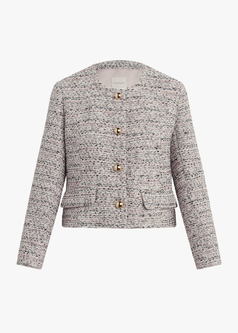 pink tweed