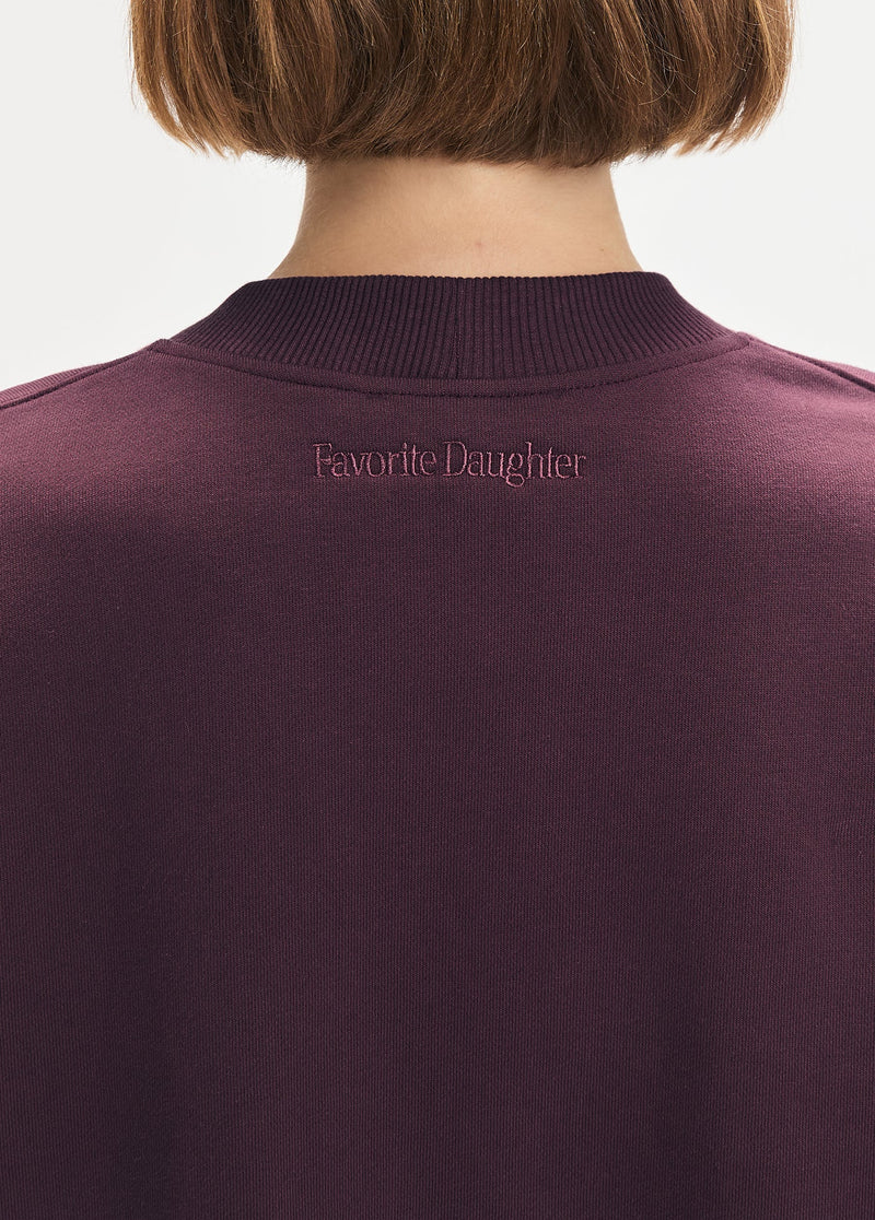 burgundy dahlia