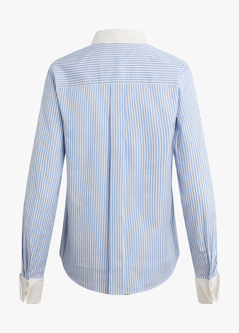 blue white stripe