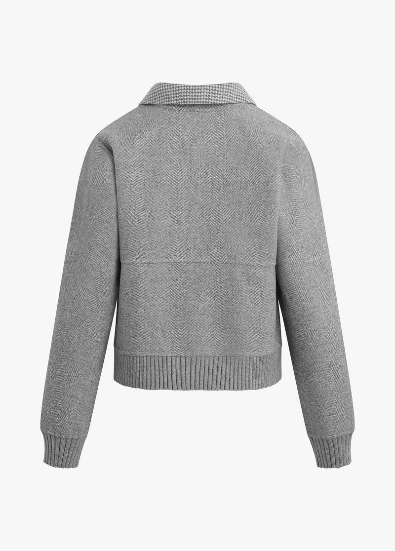 grey houndstooth