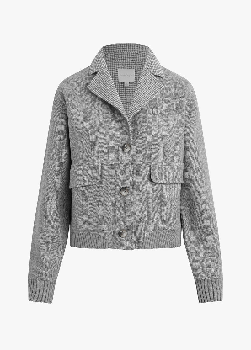 grey houndstooth