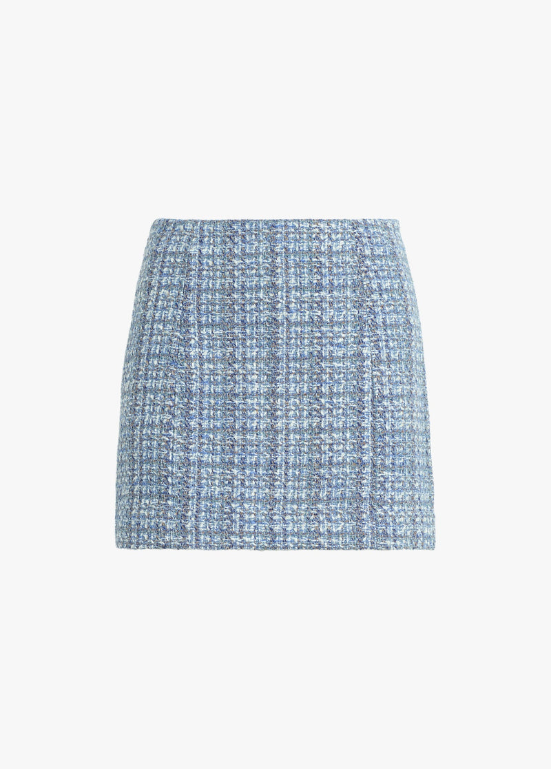 sky blue tweed